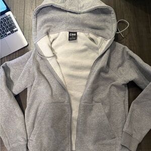 CSG Gray Zip-Up Hoodie